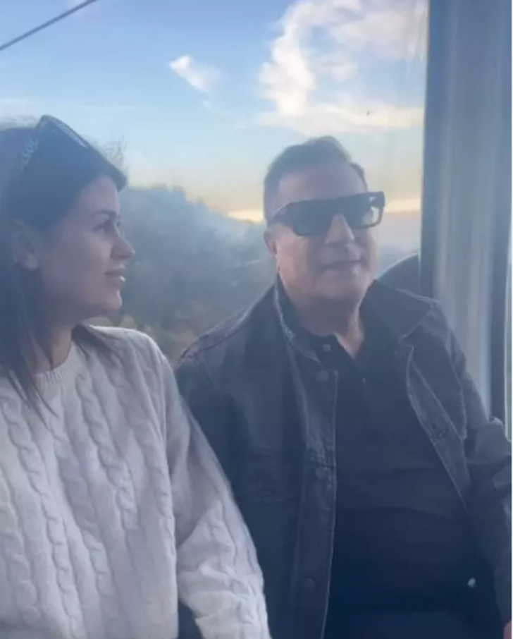 Ünlü şovmen Mehmet Ali Erbil'e genç sevgilisi Gülseren Ceylan'dan Sevgililer Günü sürprizi! G5