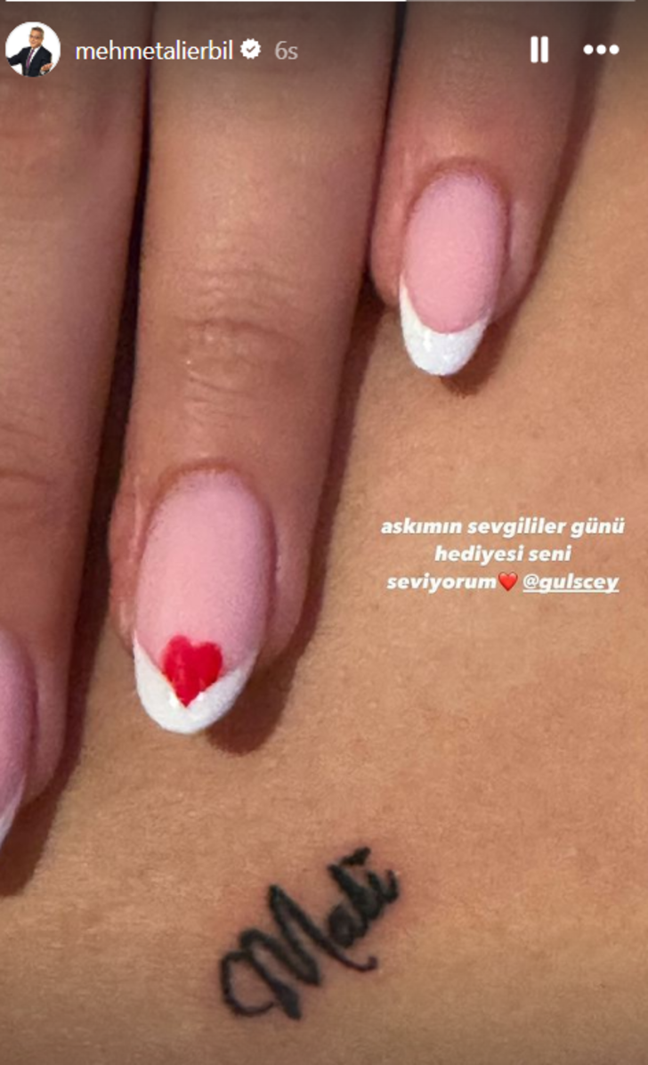 Ünlü şovmen Mehmet Ali Erbil'e genç sevgilisi Gülseren Ceylan'dan Sevgililer Günü sürprizi! G3