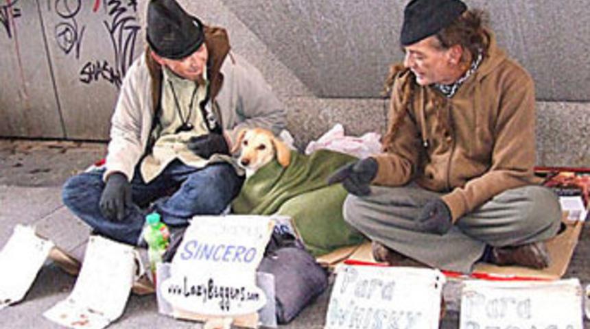 Web sayfasıyla dileniyorlar!