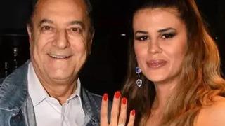 Ünlü şovmen Mehmet Ali Erbil'e genç sevgilisi Gülseren Ceylan'dan Sevgililer Günü sürprizi!