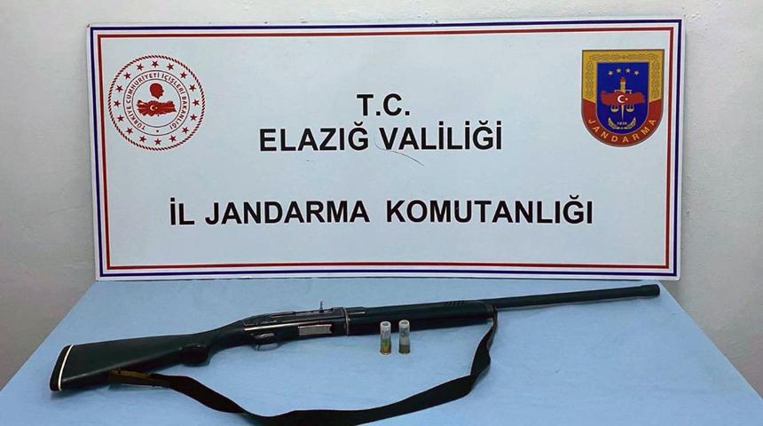 Elazığ'da silah kaçakçılığı operasyonunda 6 zanlı yakalandı