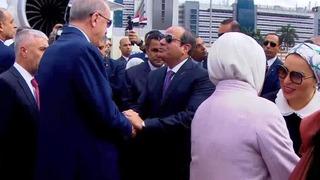 12 yıl sonra bir ilk! Cumhurbaşkanı Erdoğan Mısır'da...