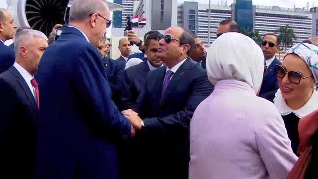 12 yıl sonra bir ilk! Cumhurbaşkanı Erdoğan Mısır'da...