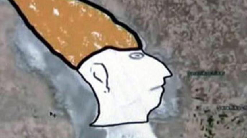 Tuz G&ouml;l&uuml;'n&uuml;n uydu fotoğrafları şoke etti