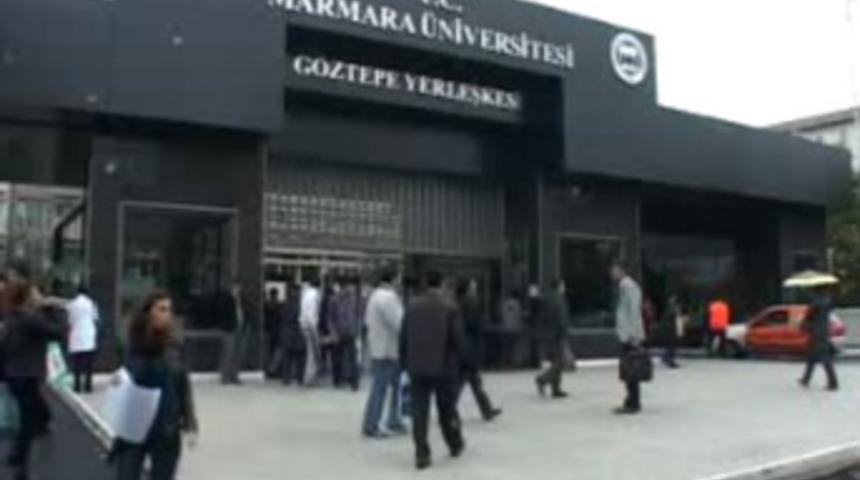 &Uuml;niversitede kimyasal madde paniği