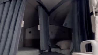 Pilotların uçaklardaki uyku odalarını gösterdi! Görüntüler sosyal medyada gündem yarattı! 'Yeni korkunun kilidi açıldı' 