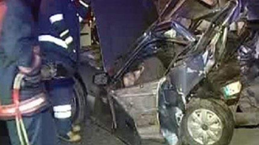 Ara&ccedil; teneke kutu gibi ezildi