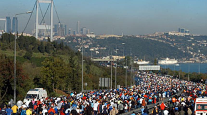 Avrasya Maratonu trafiğine dikkat