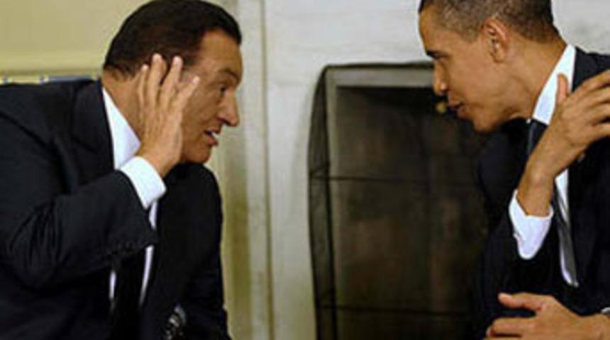 ABD M&uuml;barek'e karşı sertleşiyor!