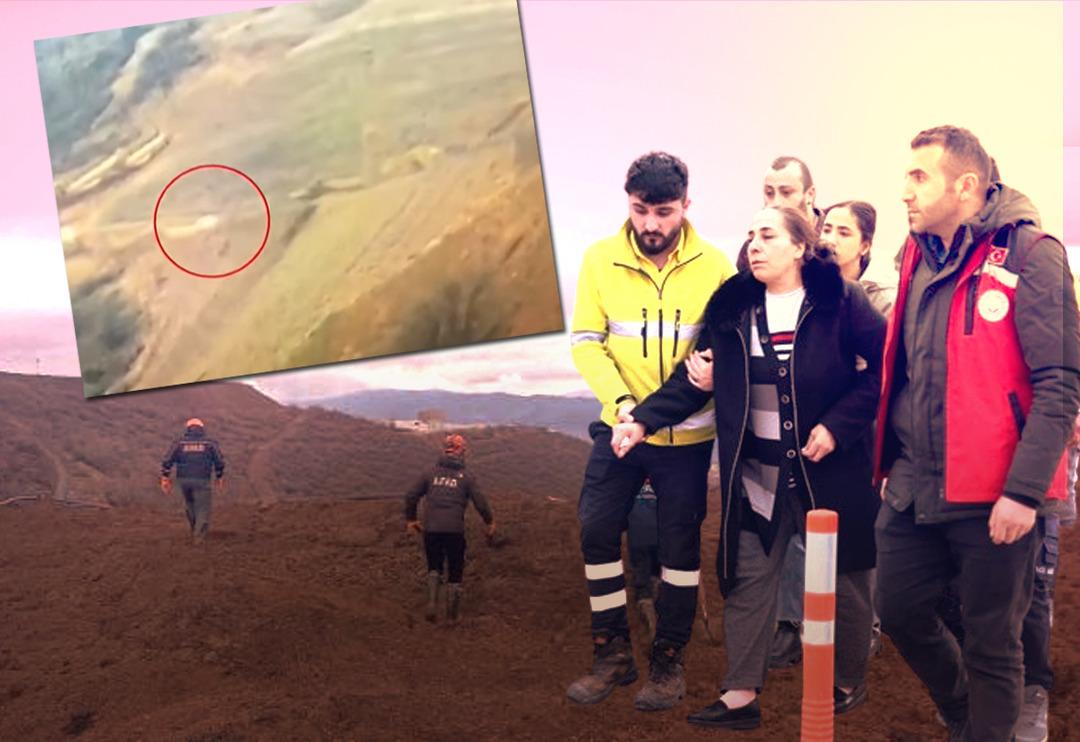 Erzincan'daki 'zehir' tepesi! Yarığı g&ouml;ren iş&ccedil;iler sabah '&ccedil;&ouml;kecek' diyerek uyarmış, &ouml;ğlen &ccedil;&ouml;km&uuml;ş... Toprak altında kalan iş&ccedil;iden karısına son telefon!