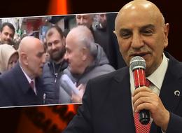 AK Parti'nin Ankara adayı Turgut Altınok ile emekli vatandaş arasında dikkat çeken diyalog: ‘Provokasyonu bırakalım’