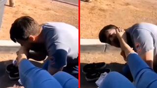 Böyle aşk görülmedi! Çorabını çıkartıp ayaklarını yaladı... Yetmedi defalarca öptü: Sosyal medya bunu konuşuyor