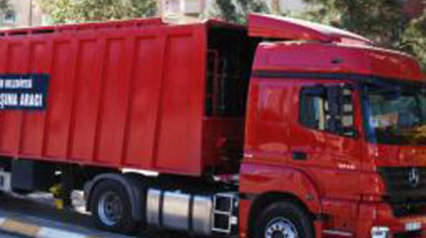Evsel Atık Taşıma Aracıyla hizmet &uuml;retilecek