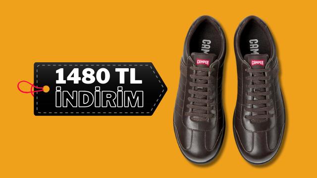 Fiyatı 3517 TL'ye düştü! Camper Pelotas Ariel Oxford Erkek Ayakkabısı'nda büyük fırsat