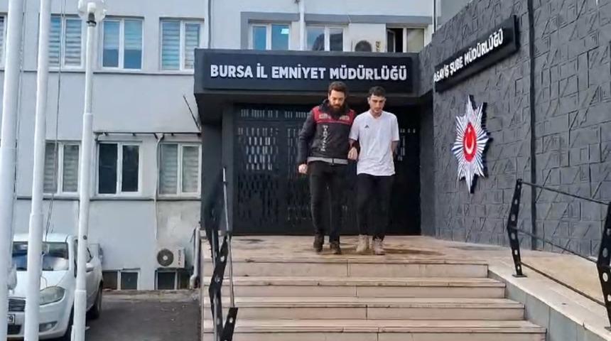 Bursa’da teknolojiden uzak hırsız yakayı ele verdi..