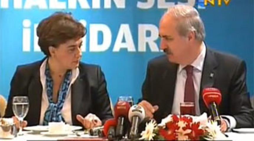 Kurtulmuş da mikrofon kurbanı