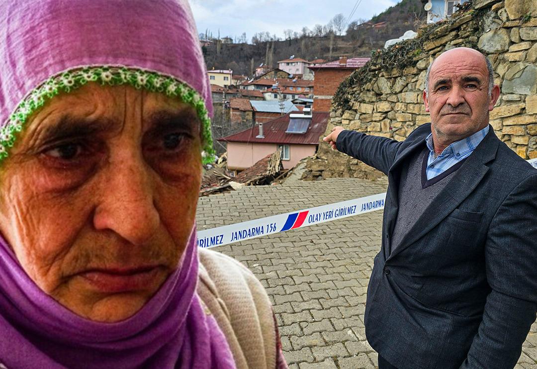 Heyelan sonrası 42 ev boşaltılmıştı, şimdi k&ouml;y&uuml;n tamamen boşaltıması g&uuml;ndemde! "Devlet geniş alan istiyormuş"