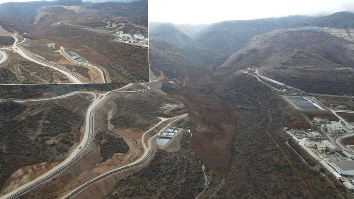 Bakan Bayraktar'dan Erzincan İliç'teki maden faciası hakkında açıklama: 400 bin kamyonluk toprak kütlesi var