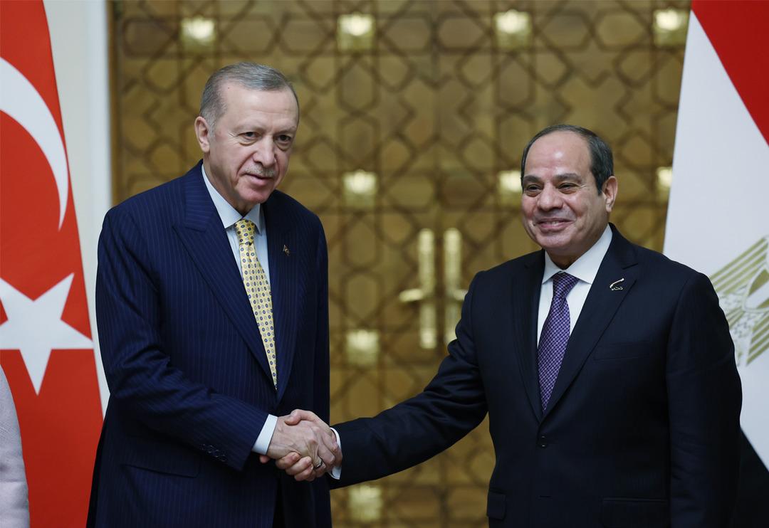 Cumhurbaşkanı Erdoğan'dan dikkat &ccedil;eken Sisi mesajı! Yeni bir d&ouml;nem resmen başladı...