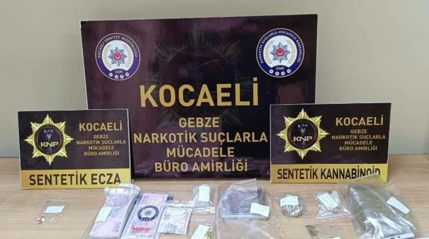 Kocaeli'de uyuşturucu operasyonunda 5 şüpheli tutuklandı