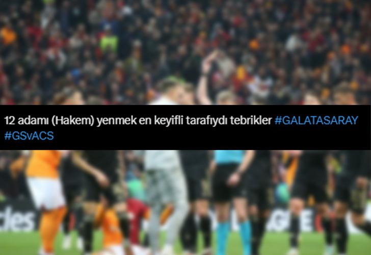 İspanyol hakemin kararları galibiyetin bile önüne geçti! Maçın ardından Galatasaray taraftarı kampanya başlattı G2