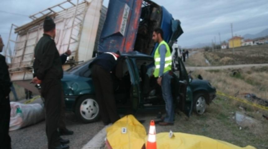 Hasta ziyareti d&ouml;n&uuml;ş&uuml; facia