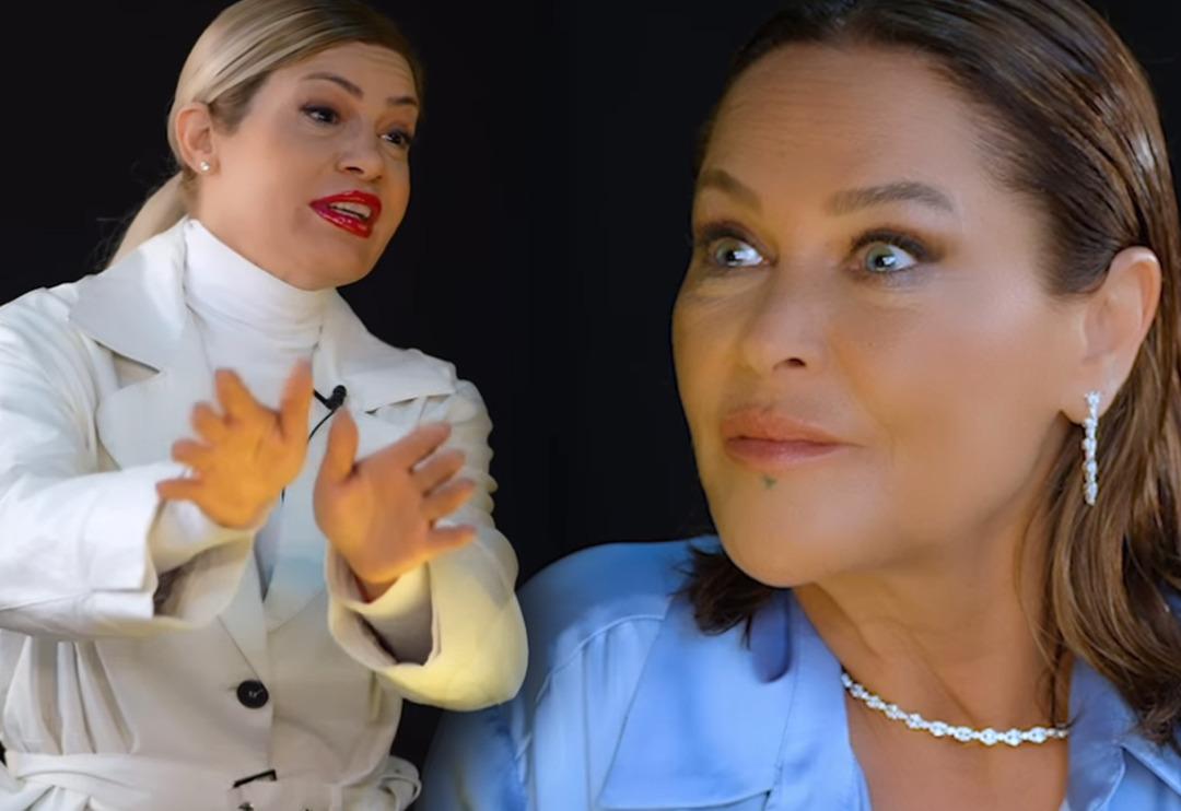 Popstar Mehtap kuzeni H&uuml;lya Avşar'ın programında! Pavyon sorusuna "Bir sevişmedikleri kalıyordu" yanıtı