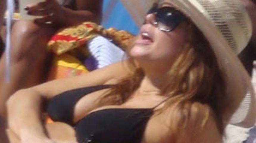 Yılın kadınından tatil ka&ccedil;amağı