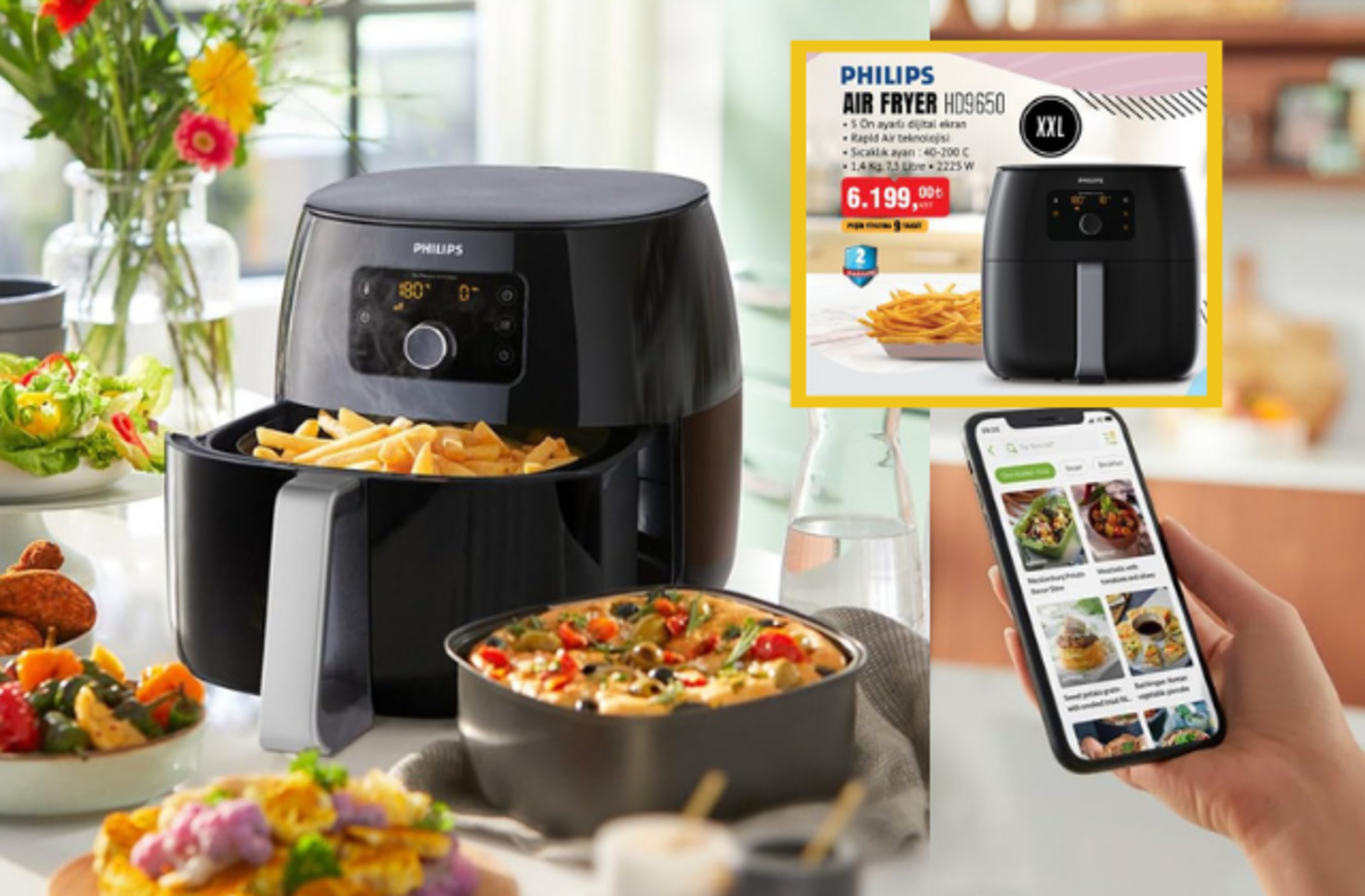 BİM'e Philips airfryer geliyor! Uygun fiyatıyla dikkat çeken cihazı inceledik