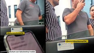 Taksici-müşteri sürtüşmesine yenisi eklendi: Yabancı turistler taksimetre açmak istemedi! 20 kilometreye 250 lira veriyorsun 