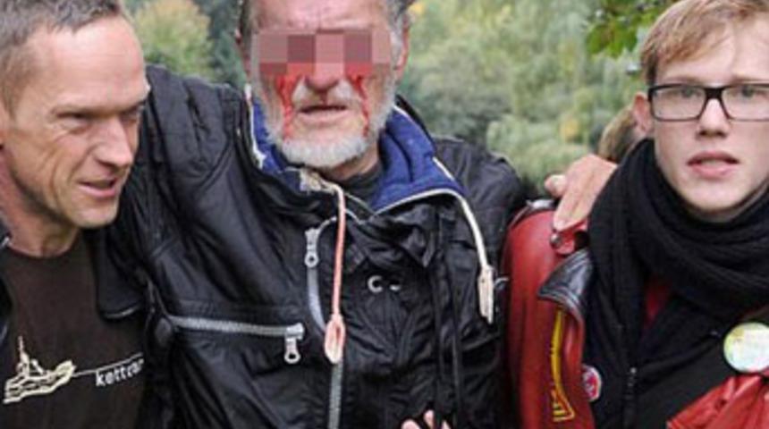 Polisin sıktığı su k&ouml;r etti