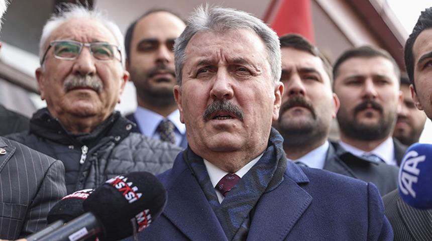  BBP Genel Başkanı Mustafa Destici'nden CHP'ye uyarı: 'Sloganlarımızı kullanmasınlar'