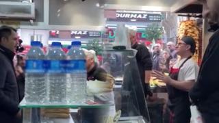 Murat Kurum ile döner ustası arasında dikkat çeken diyalog! 'Yapma gözünü seveyim'