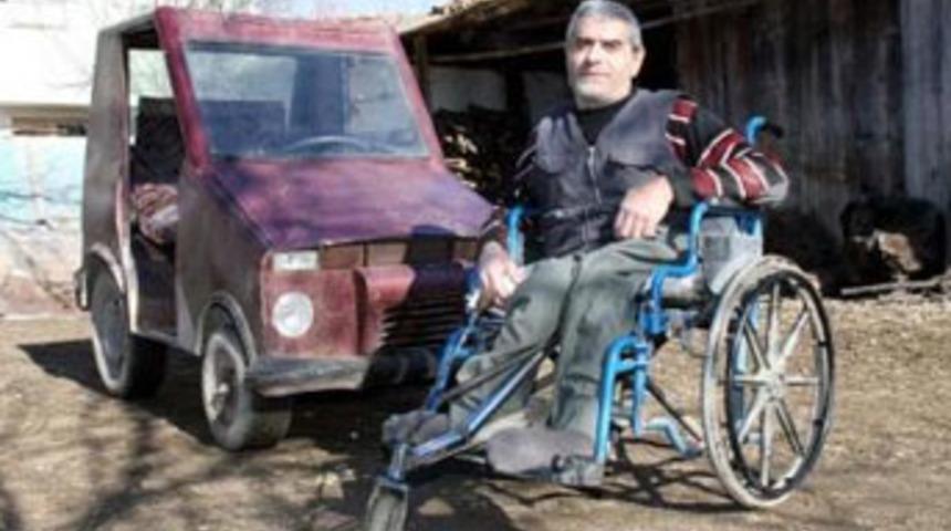 Engelliden engelli otomobili