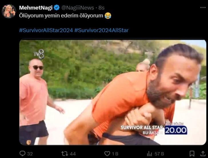 Survivor son bölümde Pınar-Sema-Seda kavgasını ayırmaya çalışan Sercan Yıldırım sosyal medyanın dilinde! G3