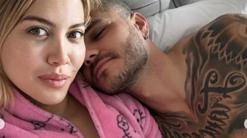 Wanda Nara iç çamaşırlarıyla yatakta poz verdi, yorum yağdı: "Icardi neden üzgün?" 