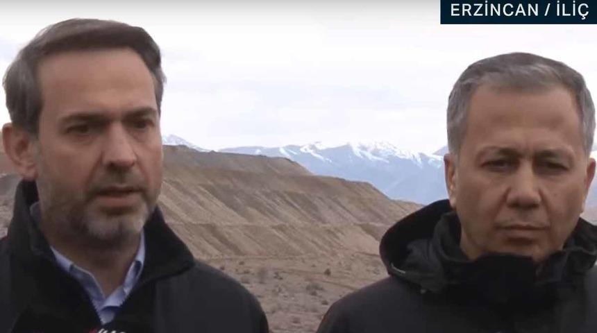 SON DAKİKA | '35 milyon metreküp toprak var' Bakan Yerlikaya ve Bakan Bayraktar Erzincan İliç'te açıkladı: "Hem suda hem toprakta halk sağlığını etkileyecek kirlilik tespit edilmedi"