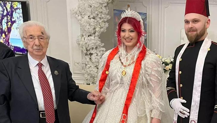 Nikah şahitliğini İlber Ortaylı yaptı! Osmanlı Hanedanı'nın sultan üyesi böyle evlendi G3