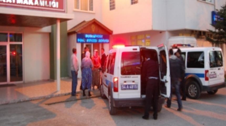 Romanların kavgası karakolda da devam etti