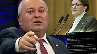 Kendisine gelen tweet'i canlı yayında okuyan Cemal Enginyurt tehdit etti: Seni de Akşener'i de sokağa çıkamaz ederim