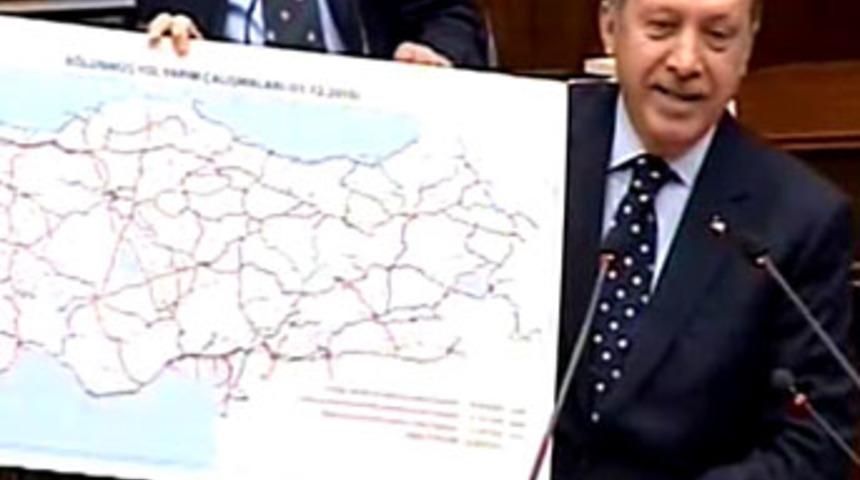 Vekiller yanlış haritayı alkışladı