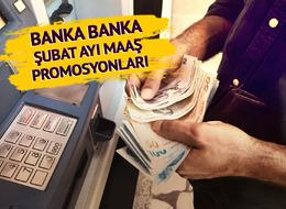 BANKA BANKA ŞUBAT PROMOSYONU  | 10 bin TL ve üzeri maaş alan emekliler için zam geldi! En yüksek veren hangisi? Akbank, İş Bankası, Yapı Kredi, Denizbank, Ziraat, Garanti...