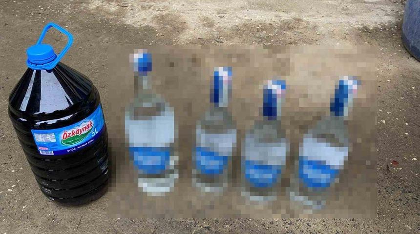 Tekirdağ’da kaçak içki operasyonu