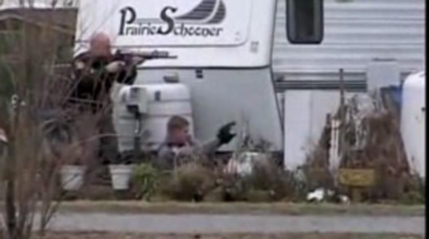 Ohio'da film gibi &ccedil;atışma