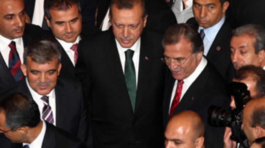 Meclis resepsiyonunda mini zirve