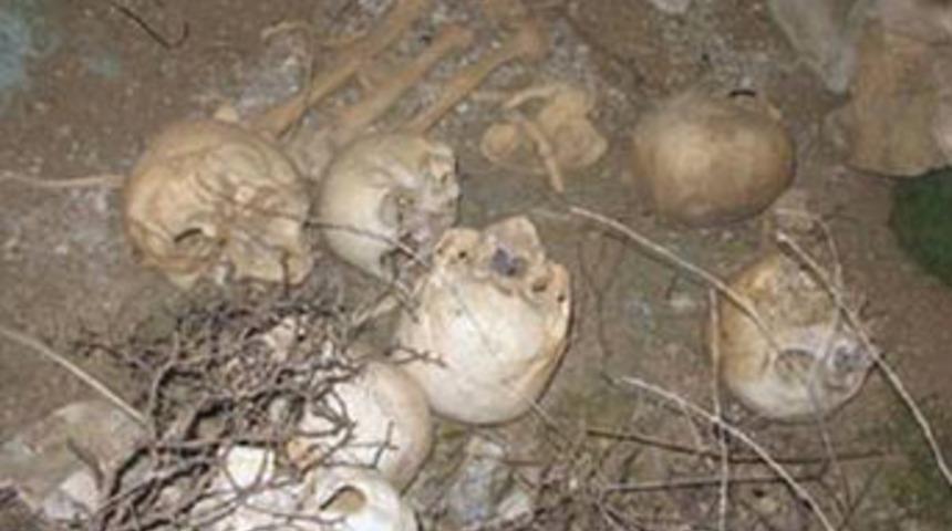 18 Osmanlı askerinin iskeleti bulundu