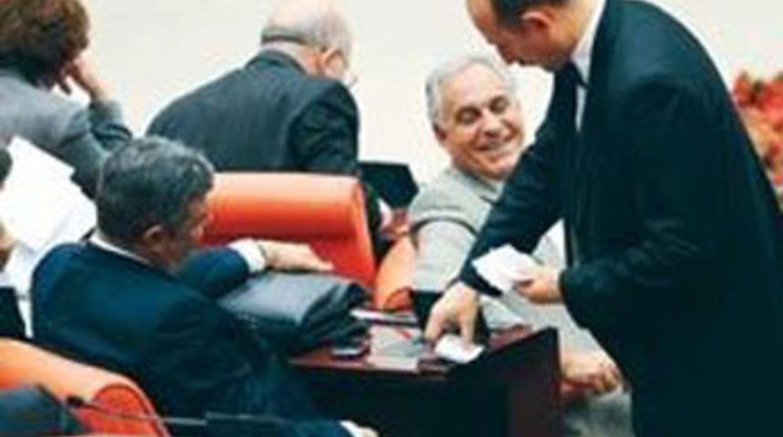 Vekil hacda oyu Meclis'te