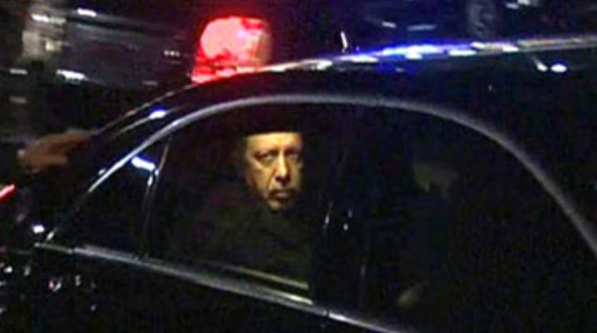 Başbakanın konvoyunda kaza