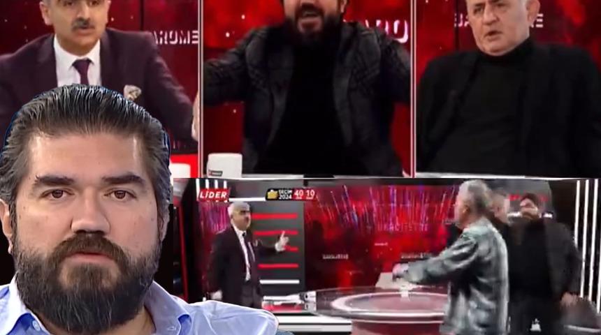 Rasim Ozan Kütahyalı 'İş çığrından çıktı' diyerek araya girmekte zorlandı! Küfürler havada uçuştu: 'Senin çalıştığın yerin...'