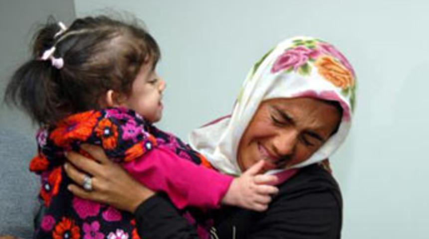 Annesine gitmek bile istemedi!